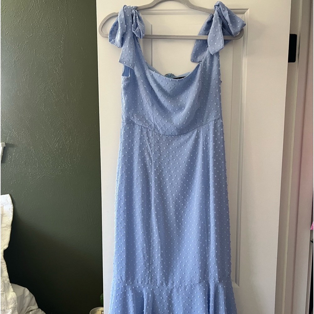 Lulus Blue Midi Dress
